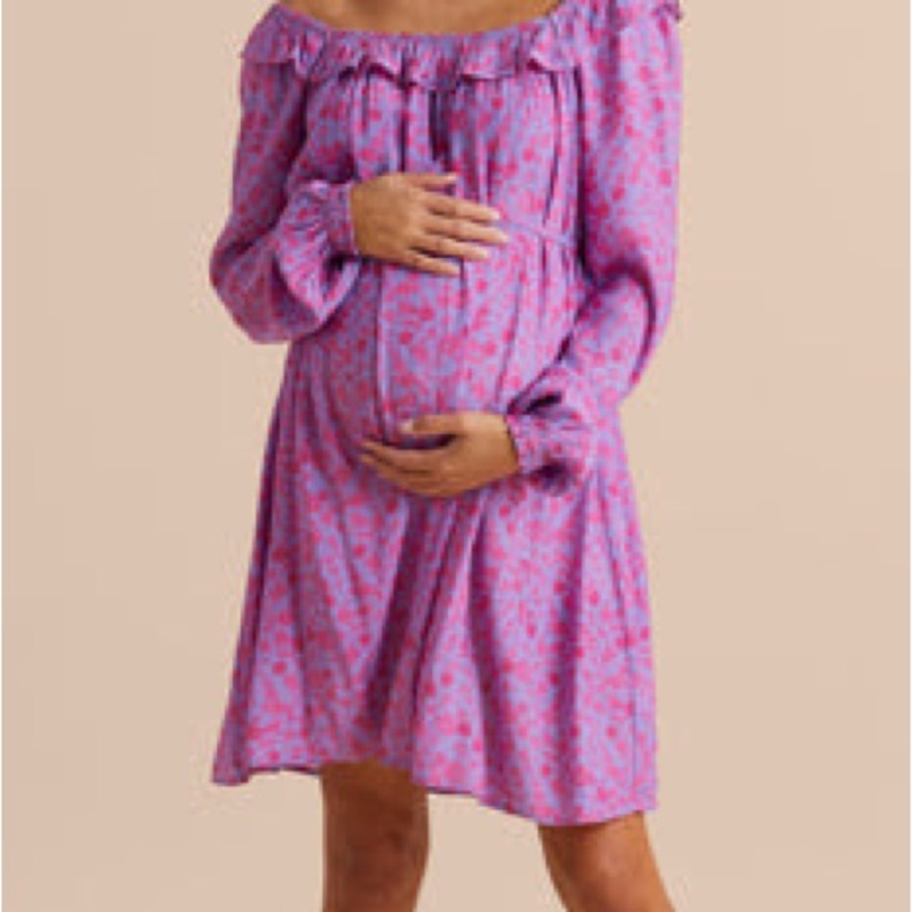 Boho ruffle mini dress Hatch
